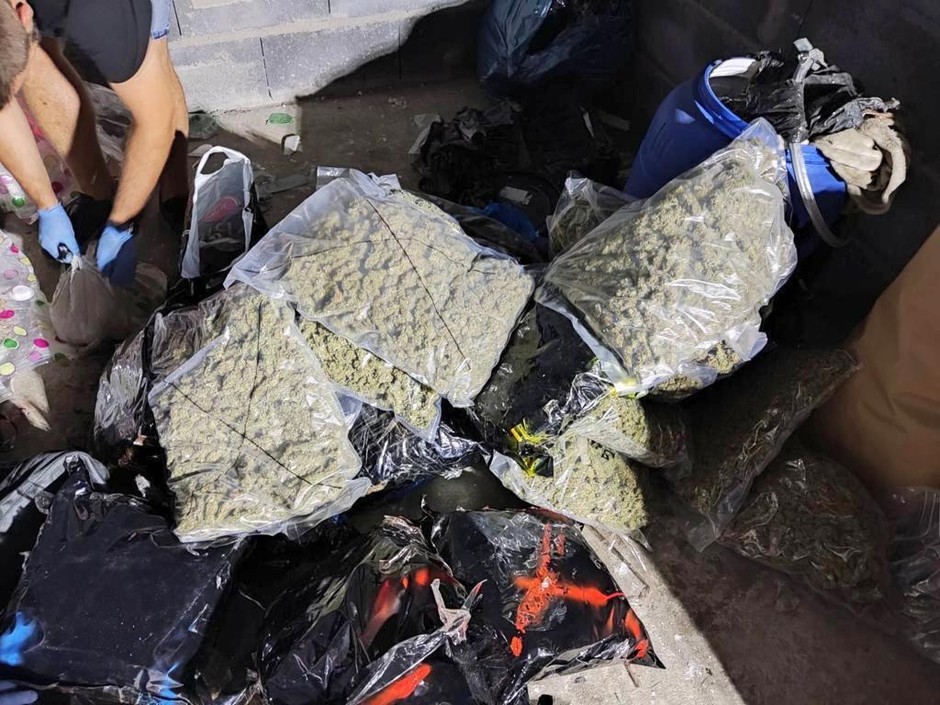 Policjanci z Bydgoszczy zabezpieczyli ponad 150 kg narkotyków u 32-latka