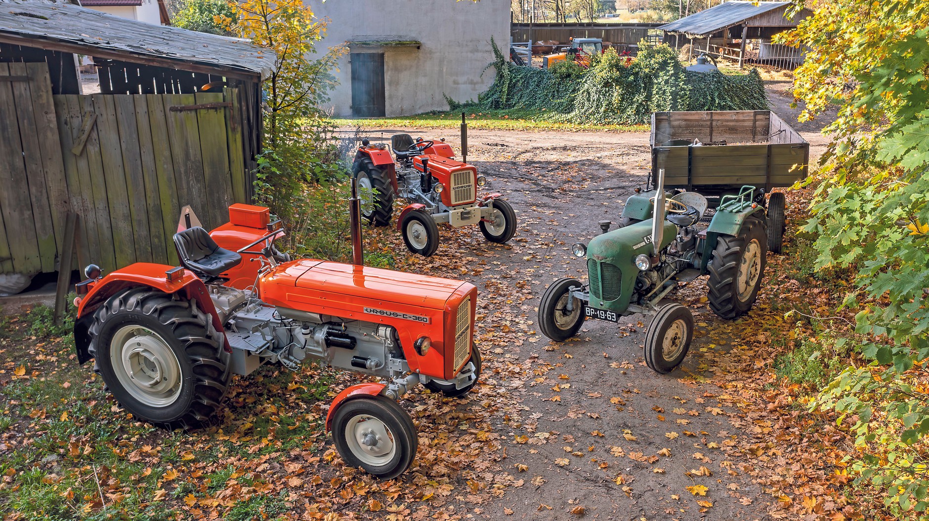 Kultowe ciągniki Ursus