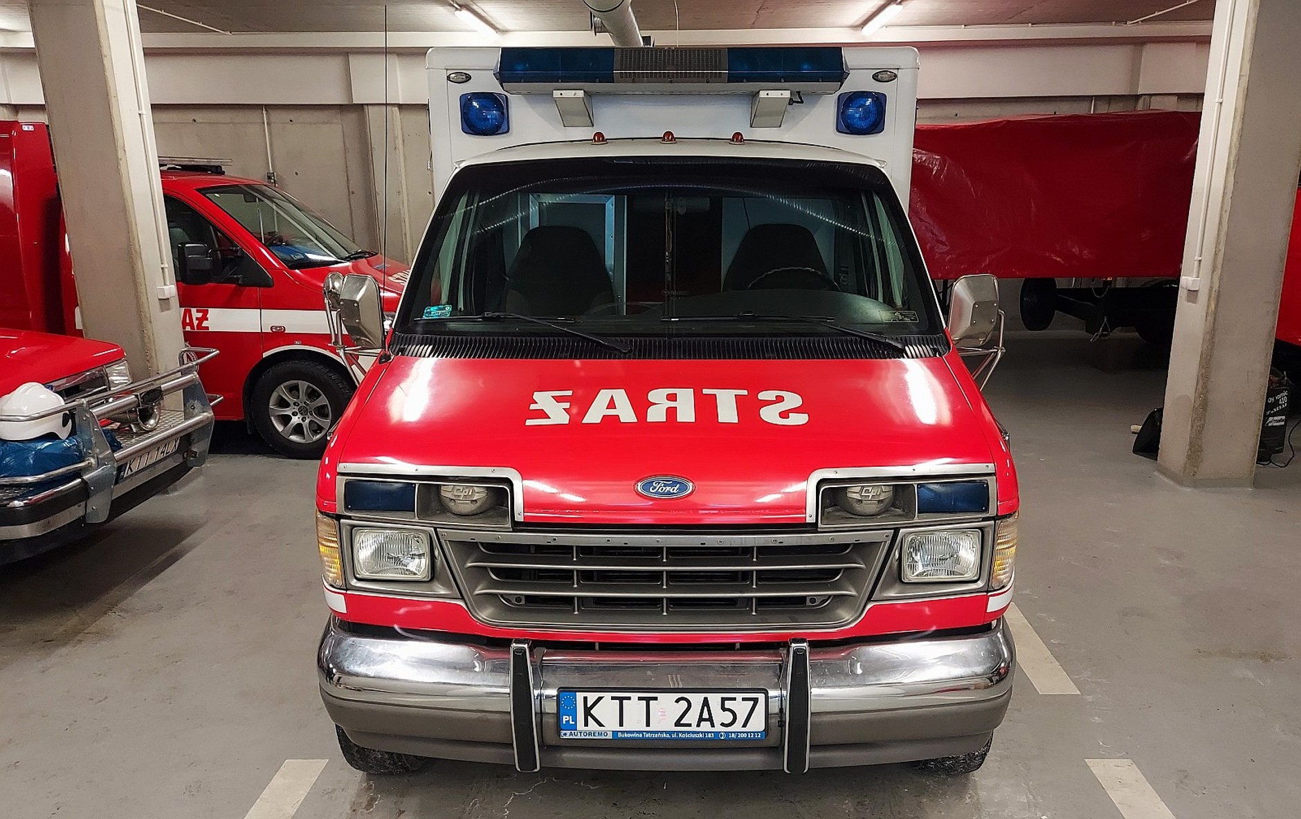 Ambulans na bazie Forda 350E Cutaway przekazany Ukrainie