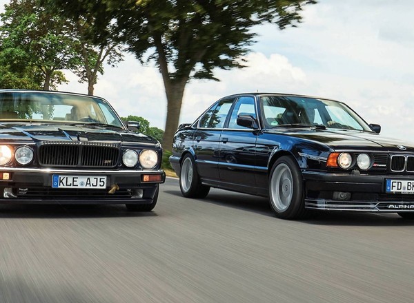 Najszybsze limuzyny świata – BMW Alpina i Jaguar Arden na mocnym dopingu