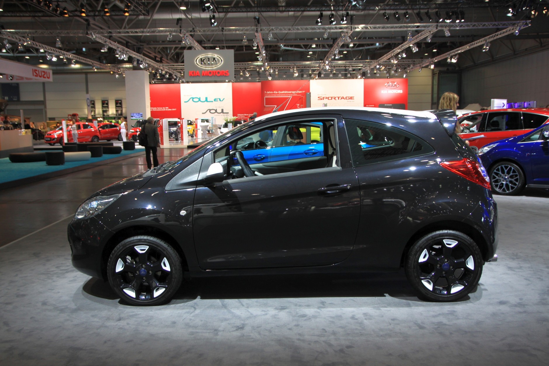Ford Ka Black and White