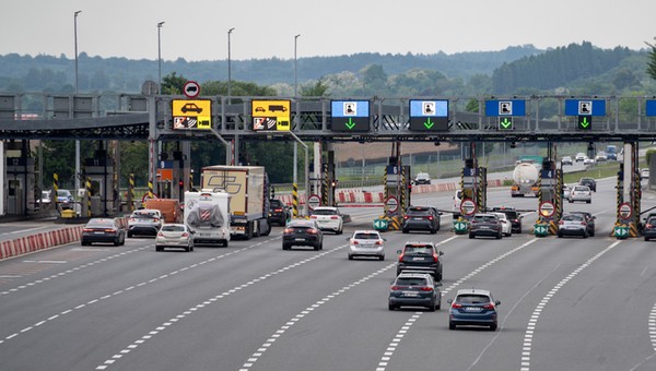 Autostrada A4 - bramki w Balicach