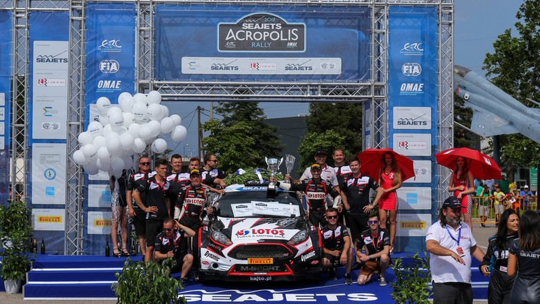 Rajd Akropolu 2017 - Kajetan Kajetanowicz i Jarosław Baran po raz drugi najlepszą załogą