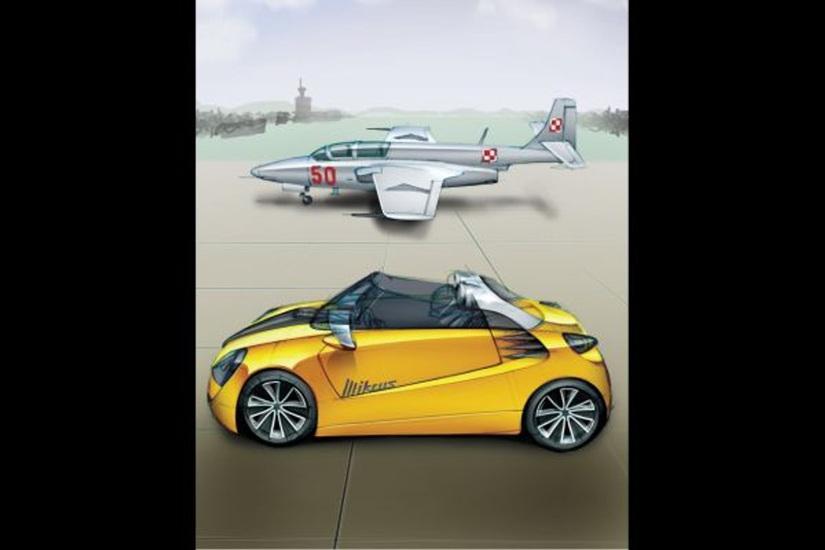 Mikrus Cabrio, autor Tomasz Biel