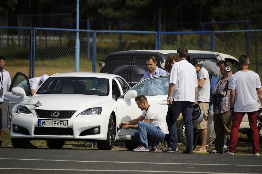 Stig w Lexusie