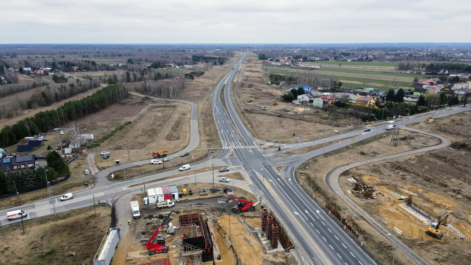 S19 między Lubartowem i Lublinem