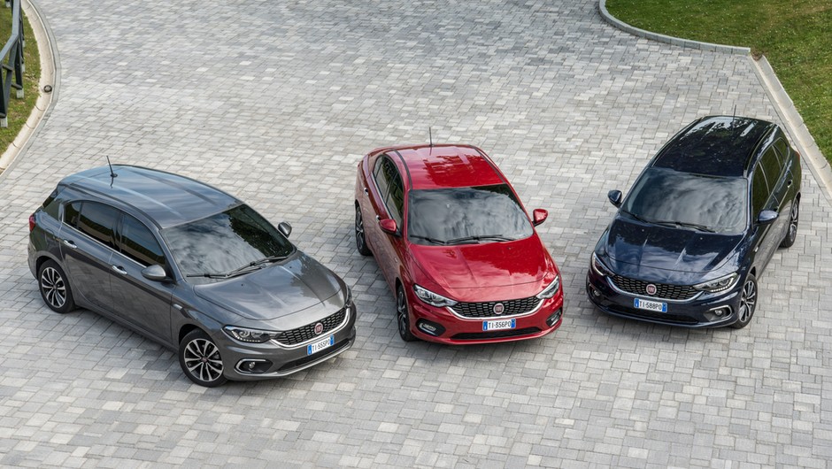 Fiat Tipo - trzy wersje nadwozia