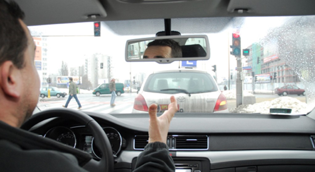 Nauka jazdy - Czyli Uwaga! L-ka na drodze