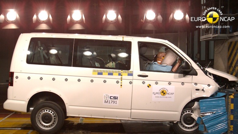 Volkswagen T5 crash test