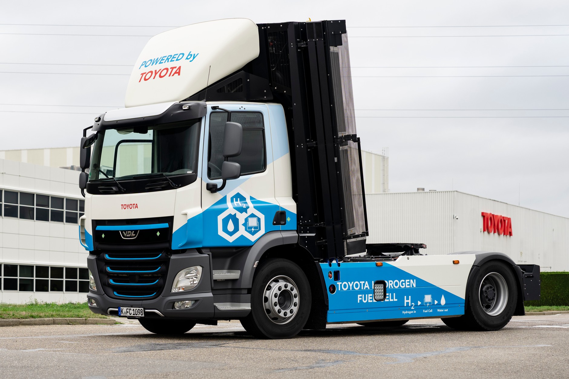 Wodorowa ciężarówka Toyoty i VDL marki DAF