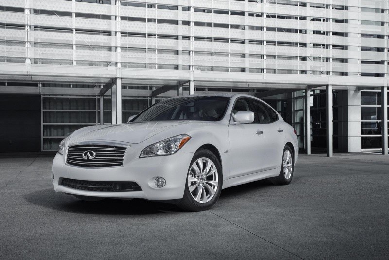 Infiniti M35h hałasuje ciszą