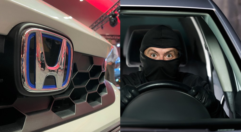 Honda i złodziej