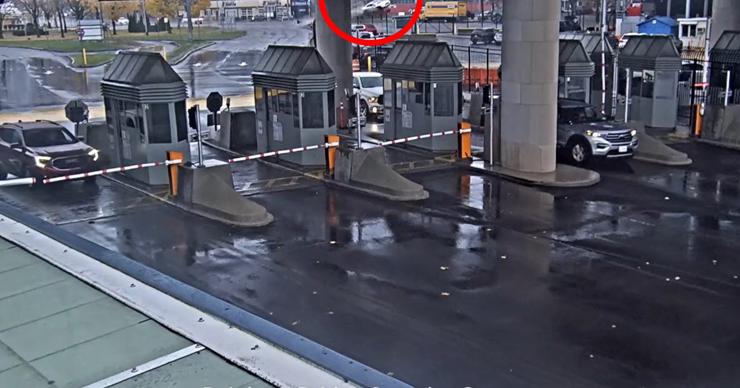 Samochód wyleciał w powietrze na granicy Kanady i USA