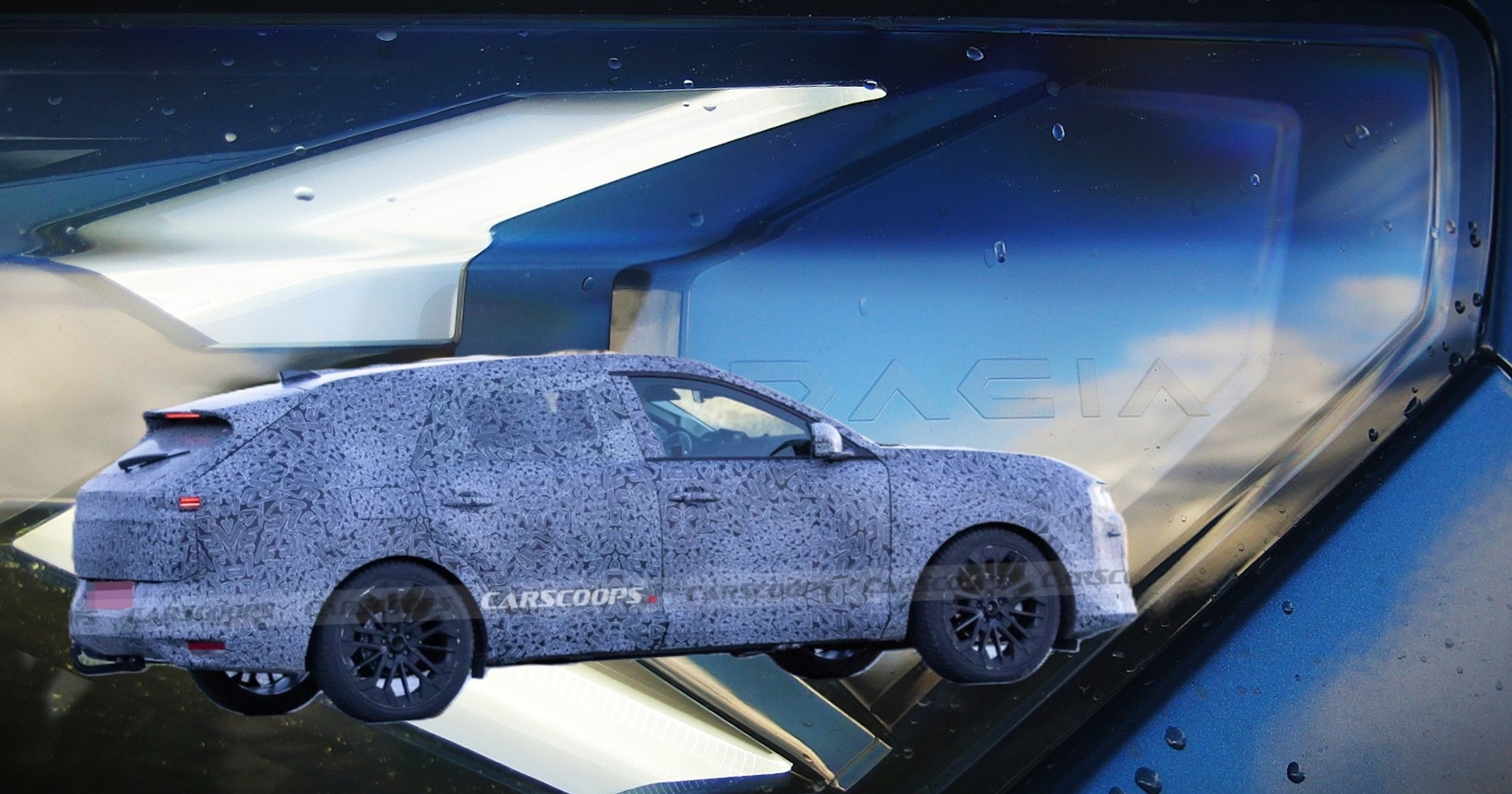 Prototyp kompaktowej Dacii C-Neo uchwycony na zdjęciu szpiegowskim