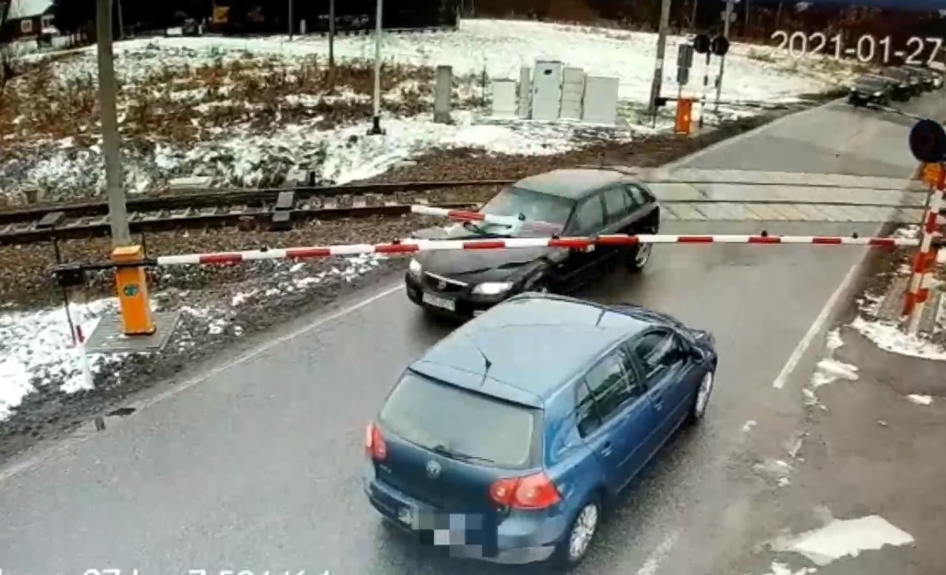 Taranowanie zapór kolejowych