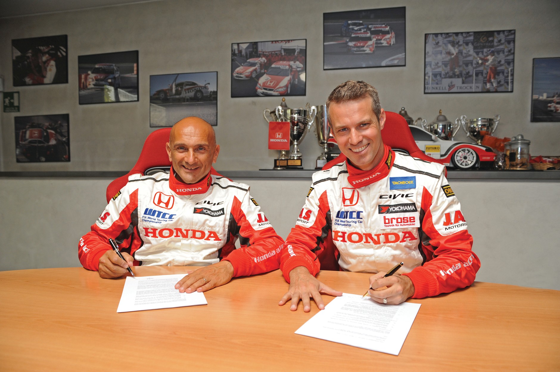 Tarquini i Monteiro kierowcami Hondy w WTCC