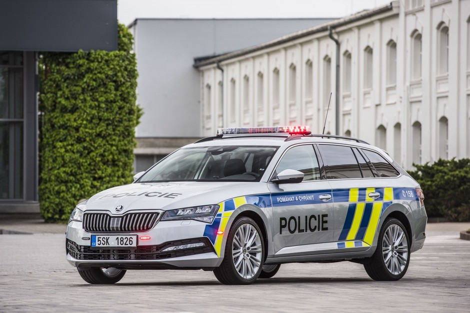 Radiowozy Skoda - Republika Czeska