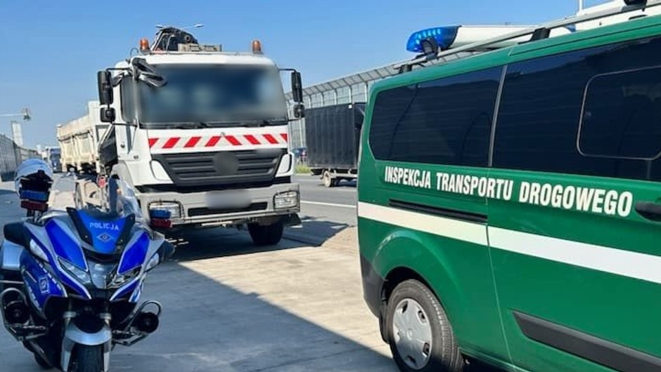 Katastrofalna kontrola ciężarówki. Wszystko zaczęło się od piasku
