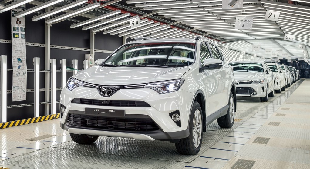 Fabryka Toyoty w Sankt Petersburgu w Rosji