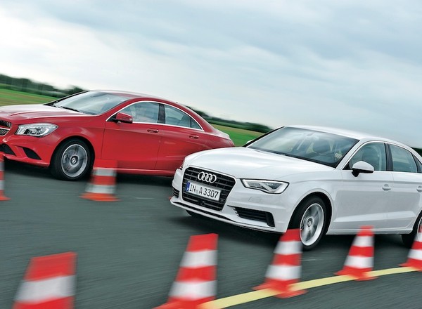 Audi A3 sedan kontra Mercedes CLA: Czy warto zapłacić 20 tys. zł więcej za CLA?