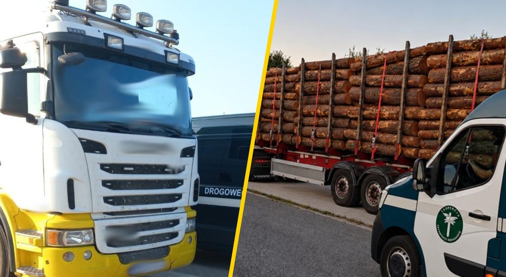 Inspektorzy ITD zatrzymali transport jak z "Oszukać Przeznaczenie"