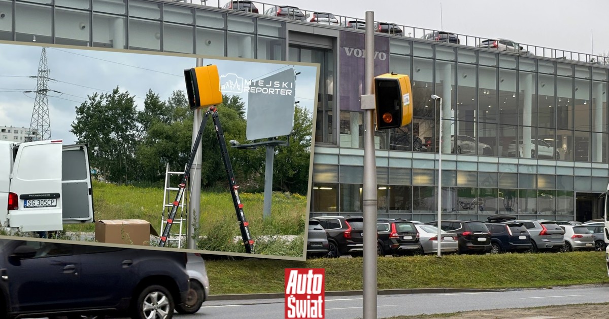 Najgłośniejszy fotoradar w Polsce wrócił na maszt. GITD prowadzi testy po naprawie