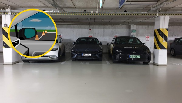 Parkowanie na ciasnym miejscu parkingowym