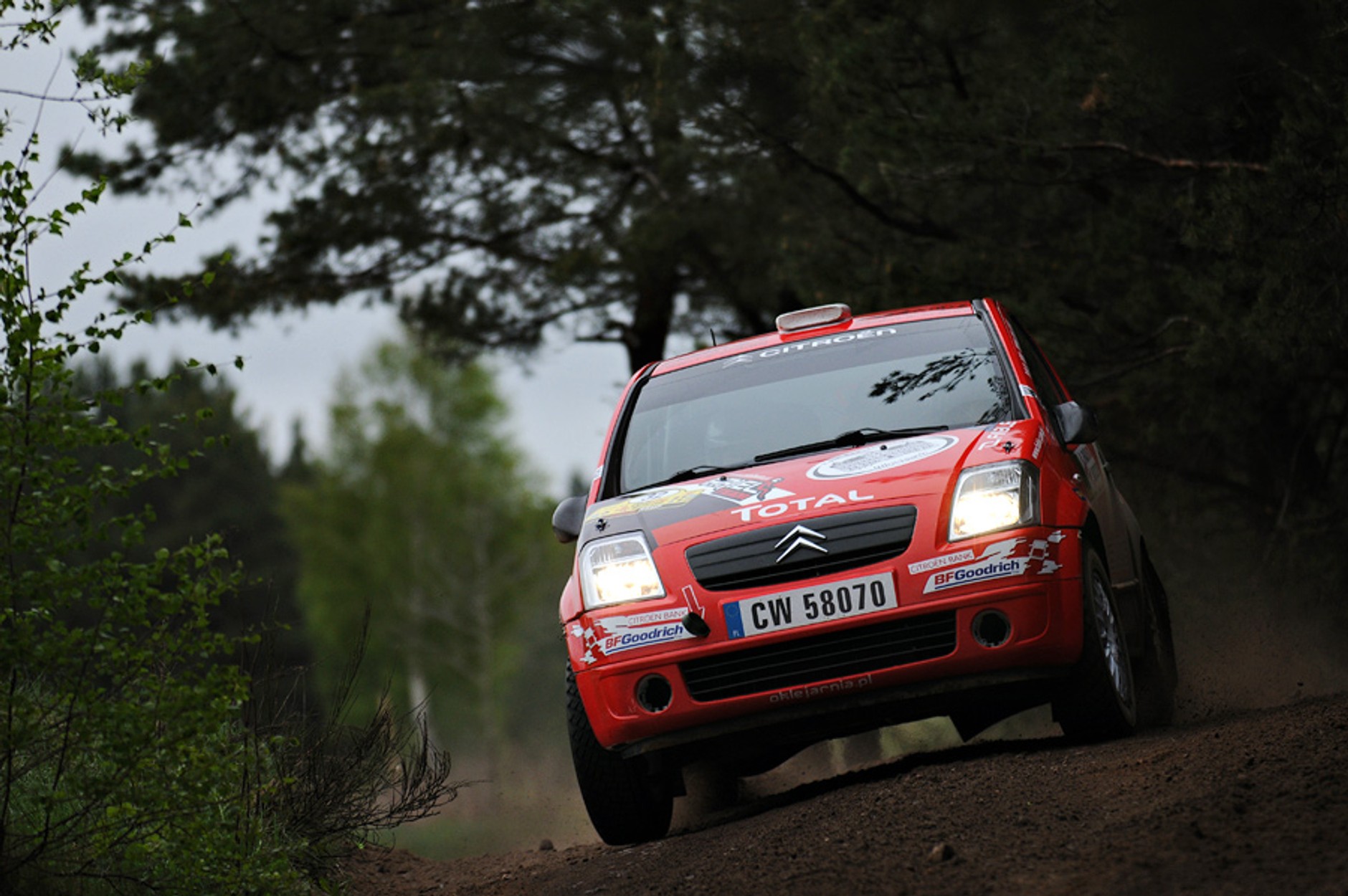 Rajd Lotos Baltic Cup 2010: interesująca rywalizacja w Citroën Racing Trophy Polska