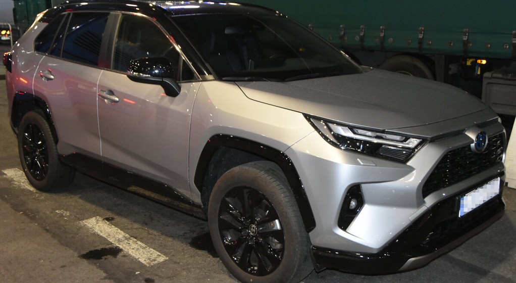 Toyota RAV4 odzyskana przez Straż Graniczną