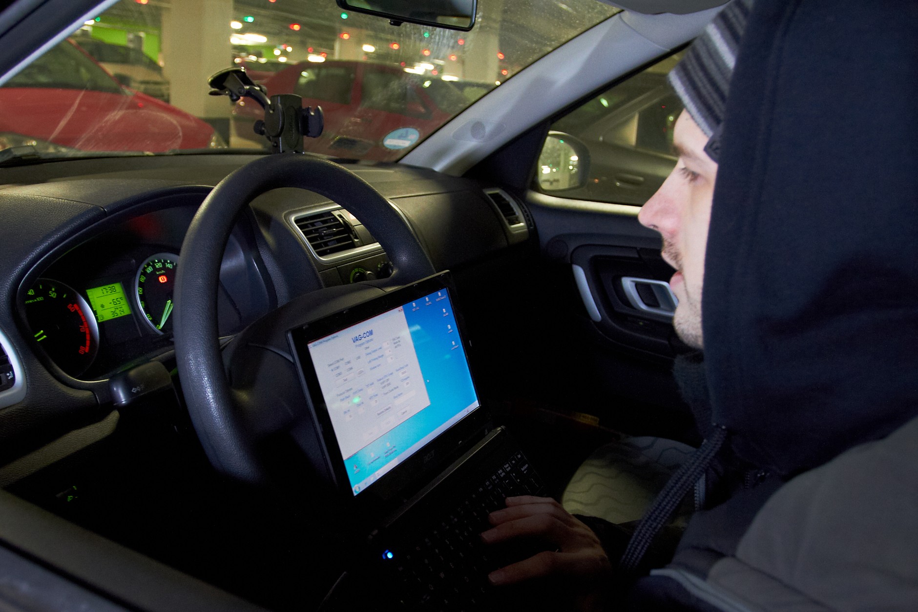 Kradzież samochodów