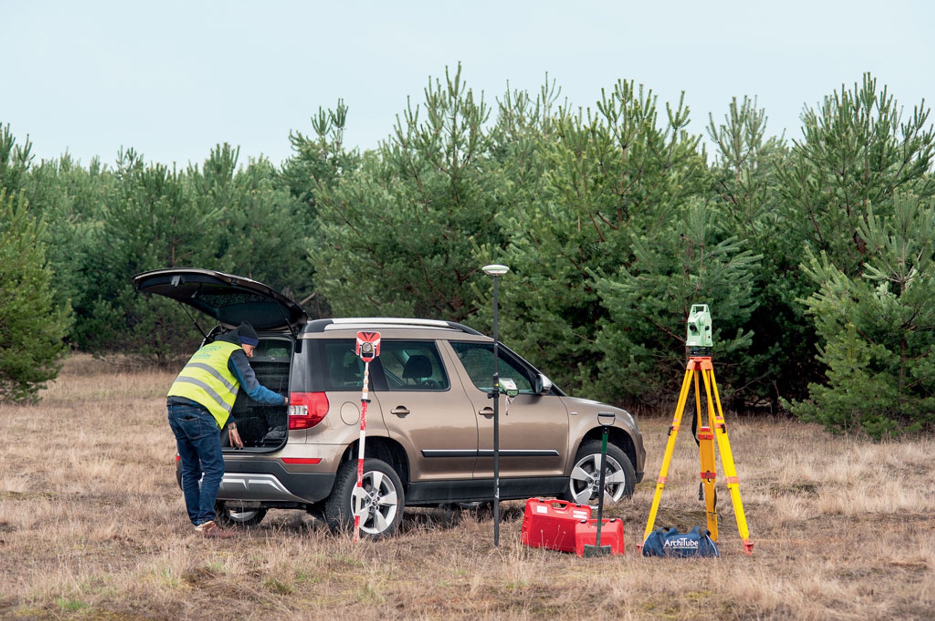 Skoda na etacie - tam, gdzie jeszcze nie wytyczono dróg