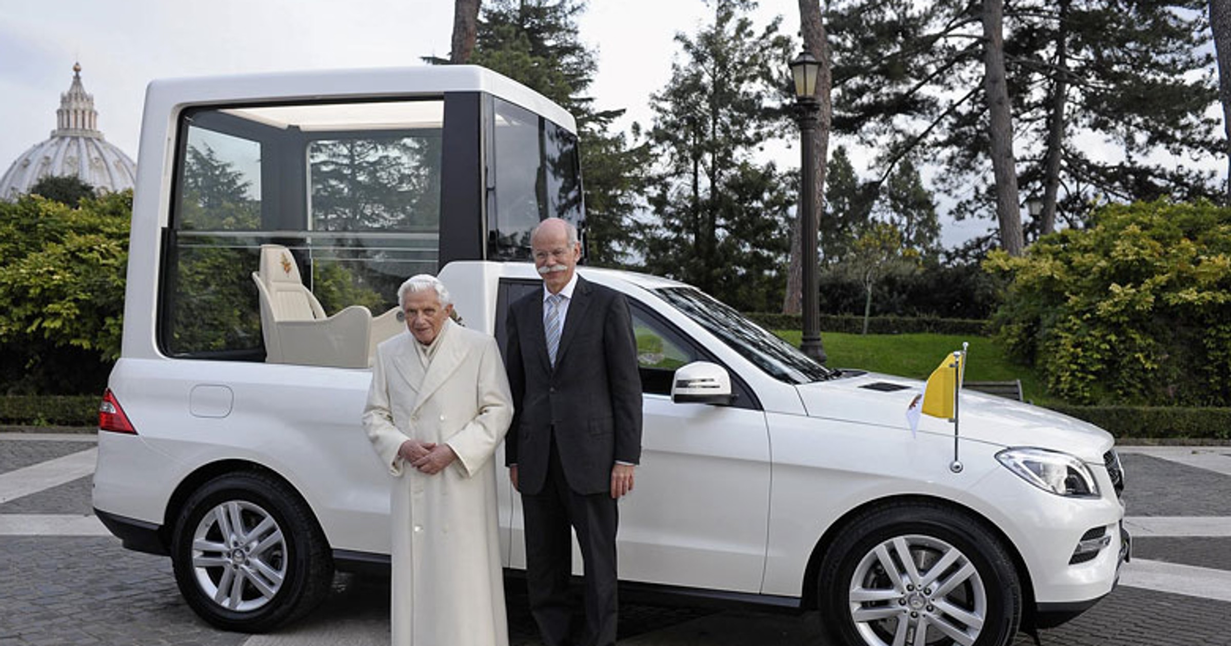 Mercedes-Benz klasa M dla papieża Benedykta XVI