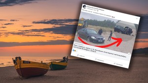 Wszyscy przecierali oczy ze zdumienia. Policjantom tłumaczył, że "nie widział znaku"