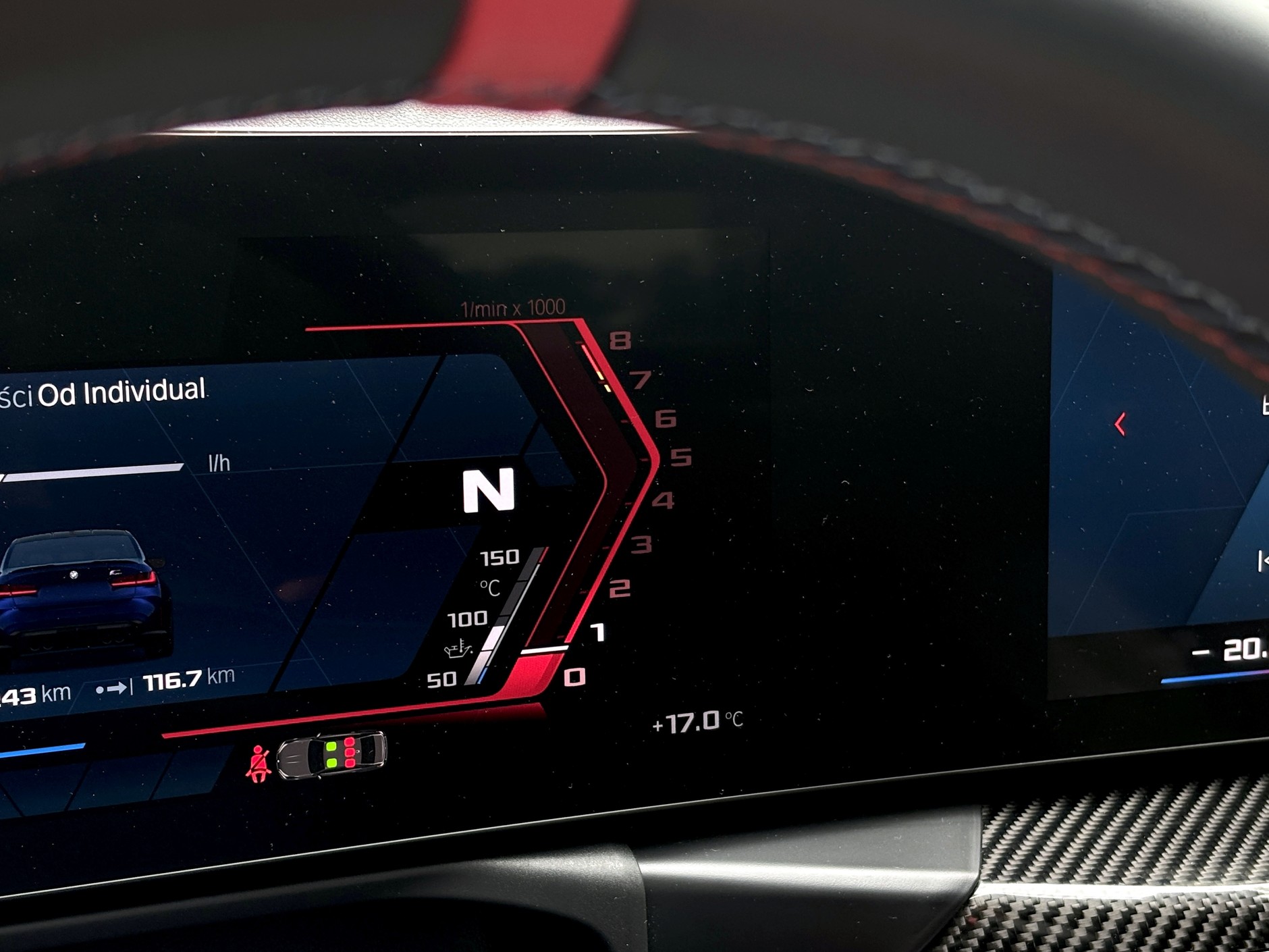 BMW M3 z ręczną skrzynią biegów