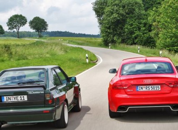 Piękna i bestia, czyli Audi Quattro vs. Audi RS 5