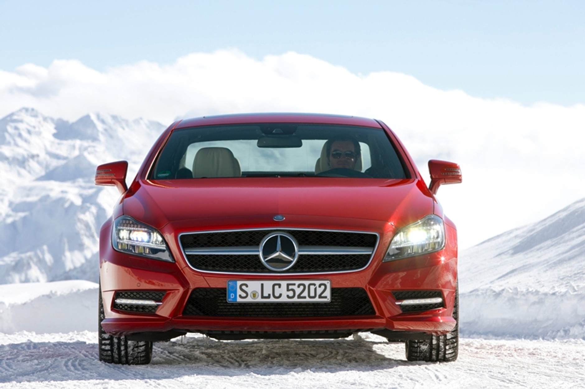 Mercedesy 4x4, duuużo zdjęć, zimą, w ładnej scenerii, ach