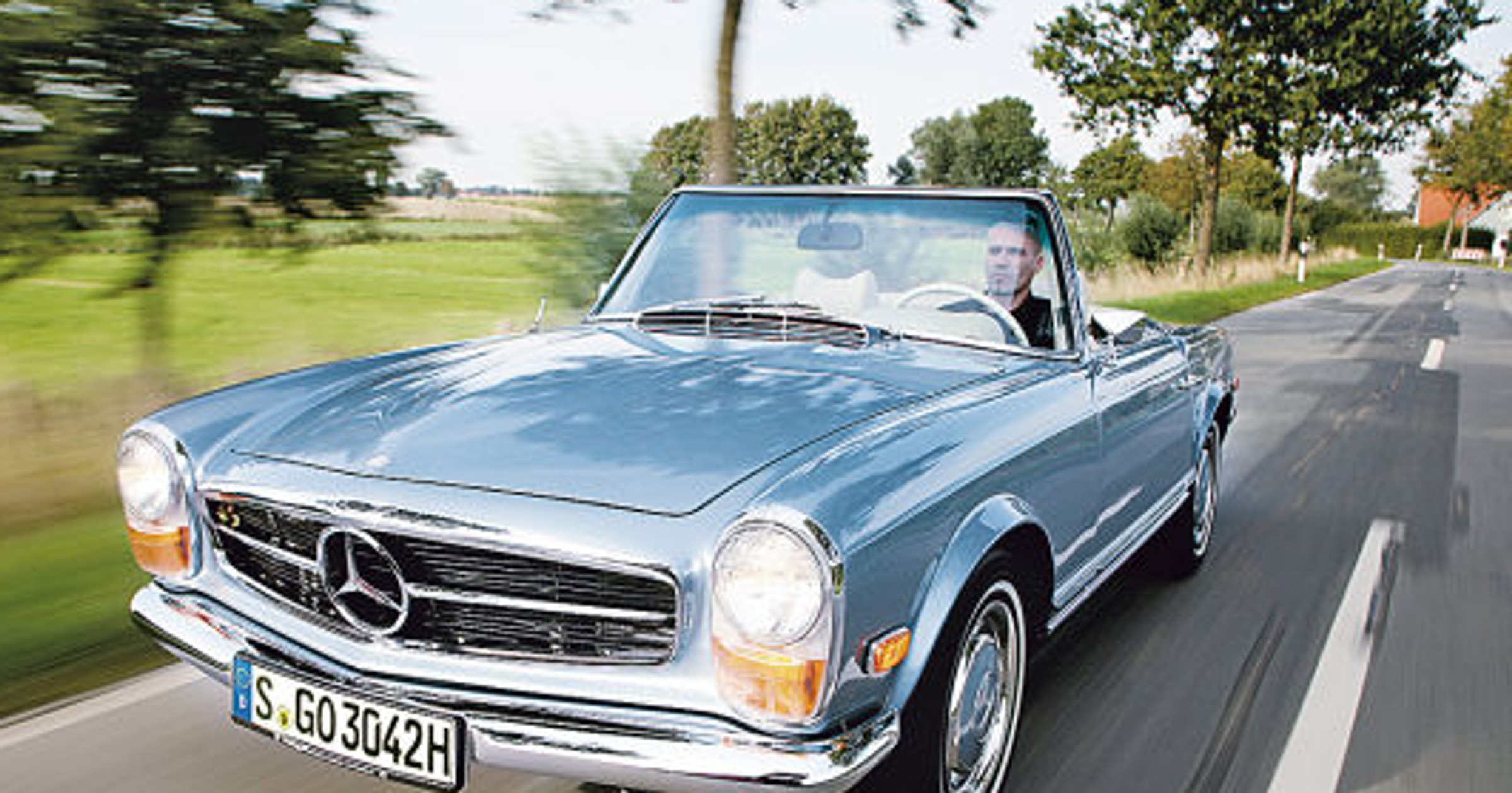 Mercedes 280 SL: do crusingu i na podryw