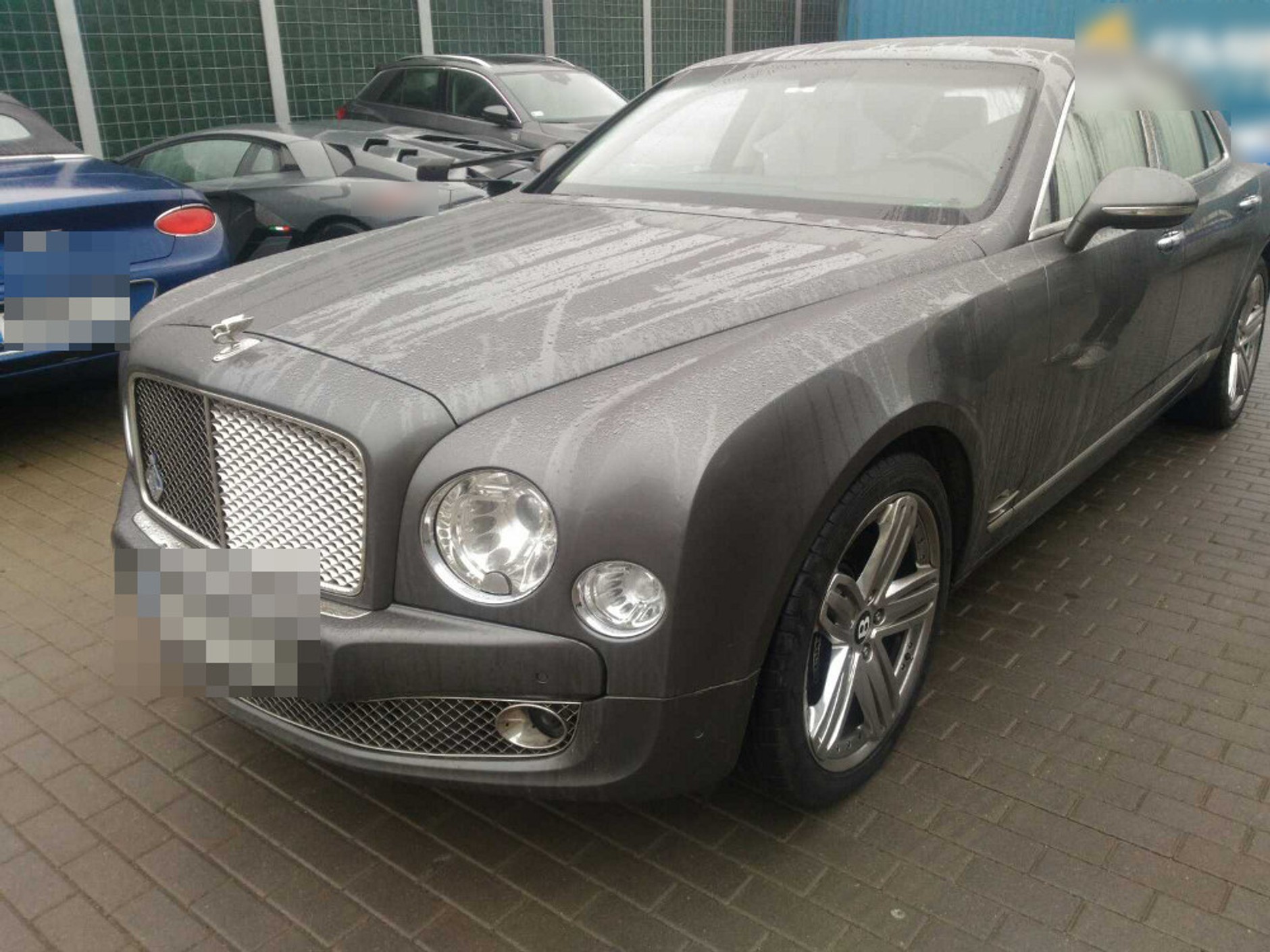 Odzyskany Bentley Mulsanne