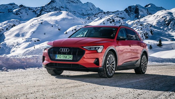 Audi e-tronem przez Alpy - podróż bez śladu
