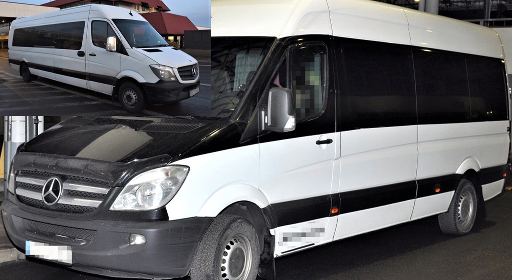 Mercedesy zatrzymane przez Straż Graniczną w Korczowej
