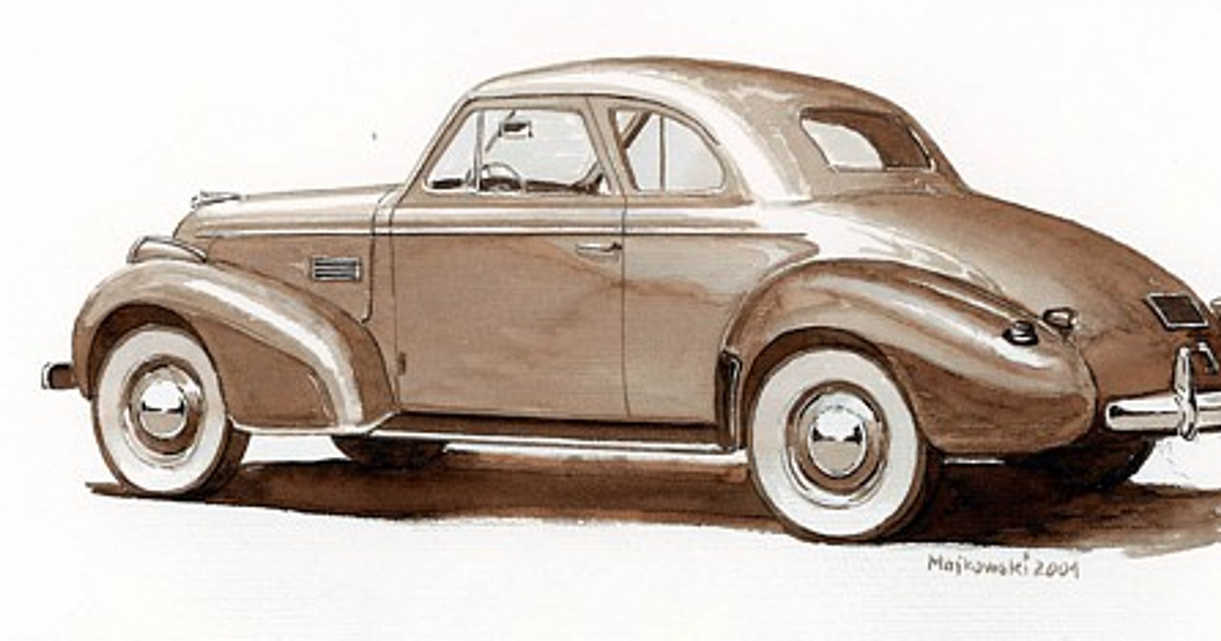 Pontiac Deluxe 8 Sport Coupé 1939 r. USA