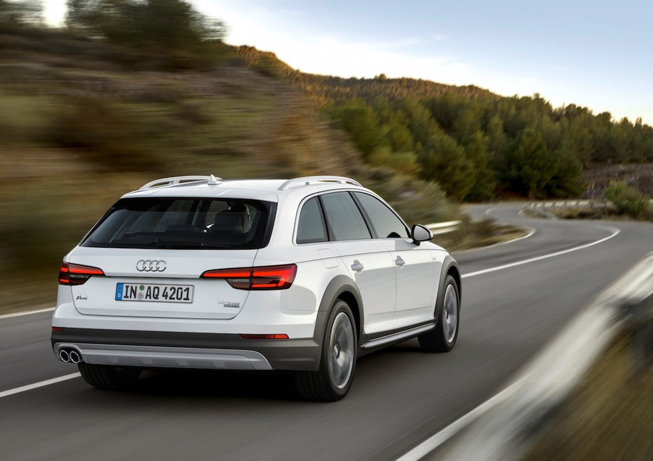 Audi A4 allroad i h-tron na salonie w Detroit 2016