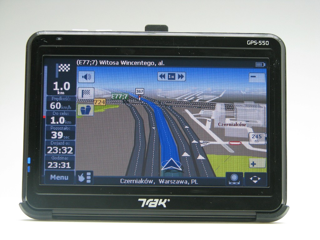 Test nawigacji z 5-calowymi monitorami - Rozmiar ma znaczenie