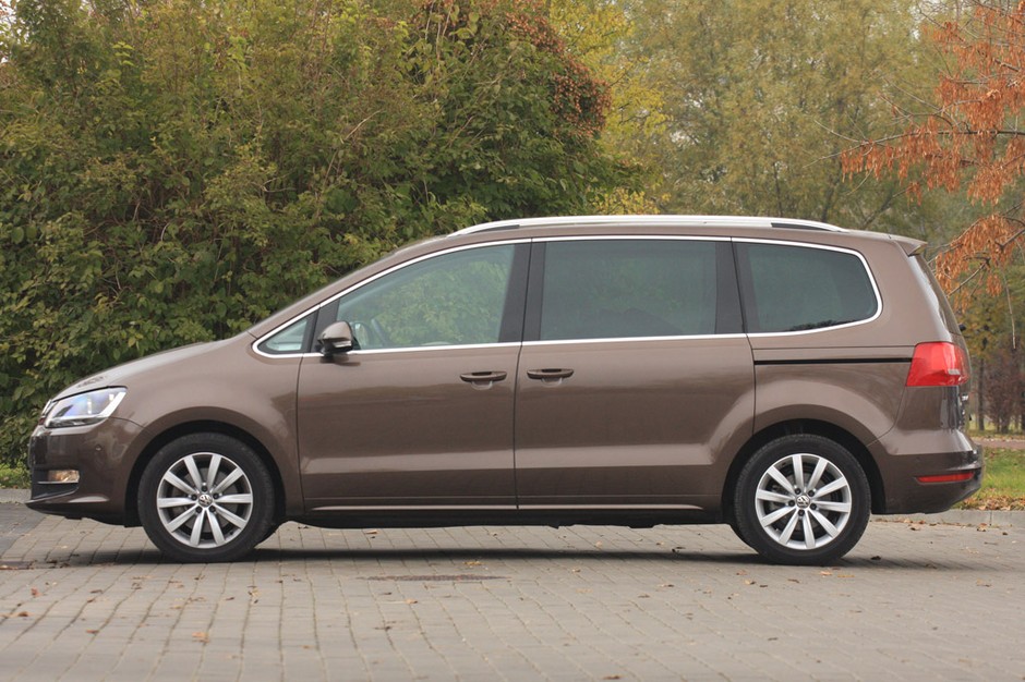 Sharan 2.0 TDI DSG Highline: VW przestał być sknerą