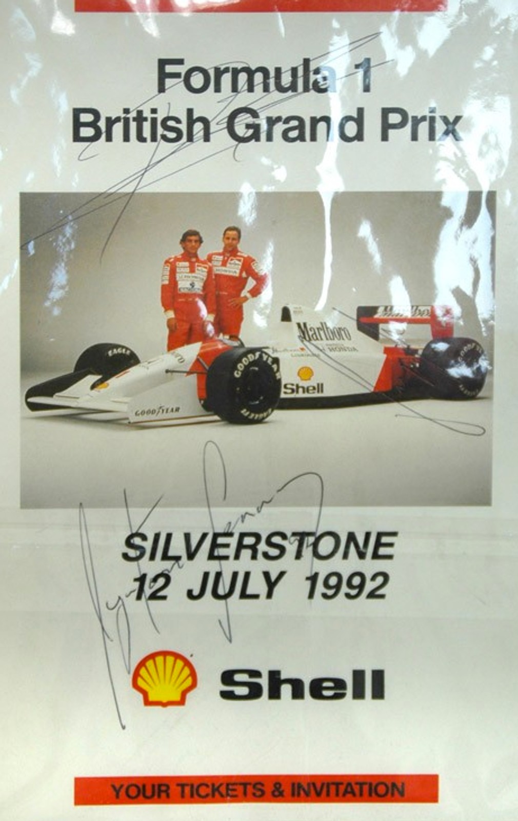 Autografy mistrzów F1