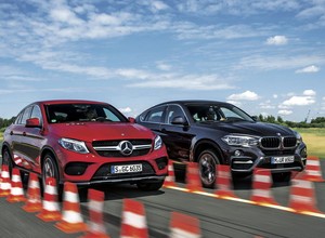 BMW X6 kontra Mercedes GLE Coupe - sprawdzamy, kto robi lepsze X6?