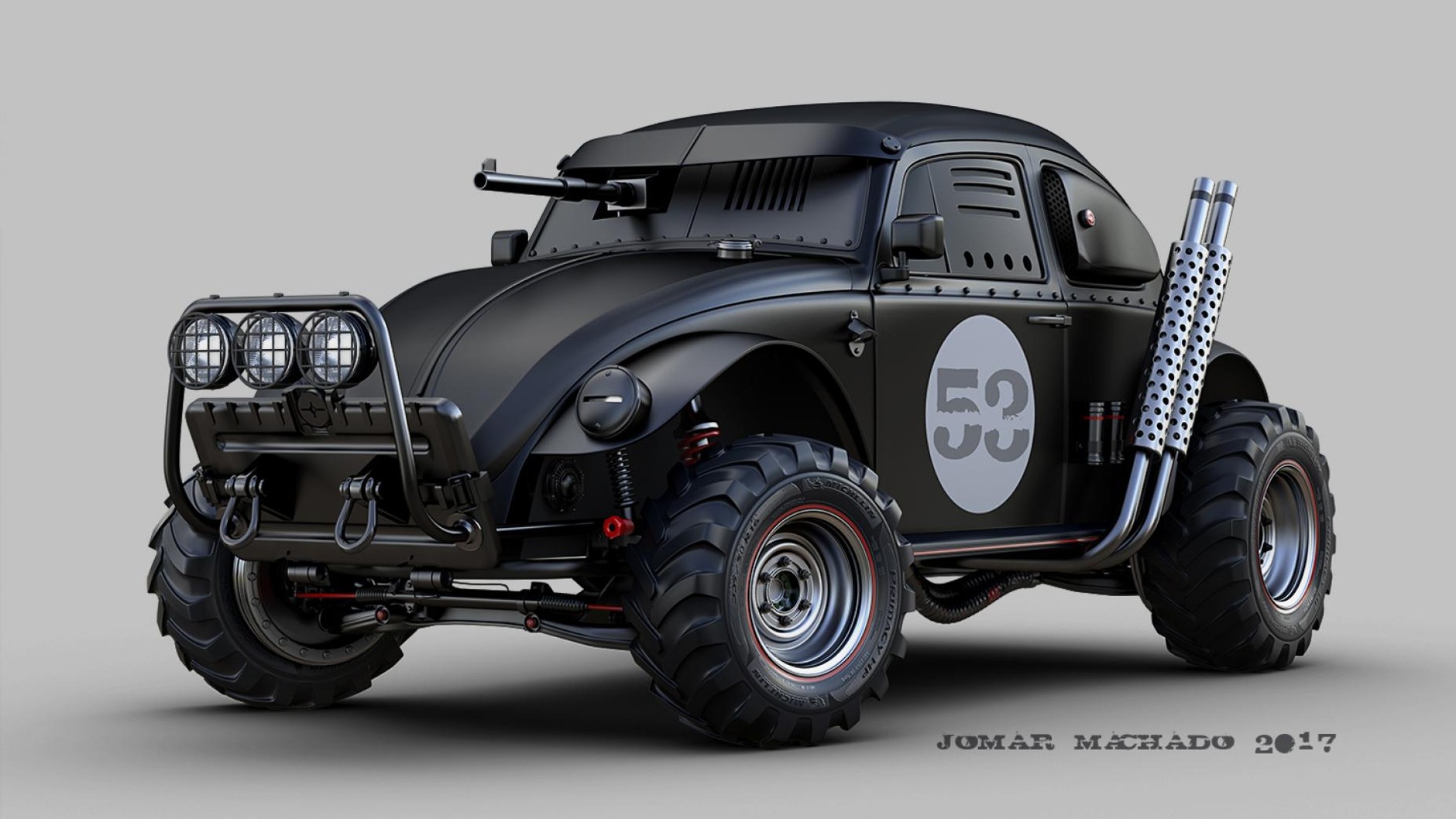 Wizje postapokaliptycznych samochodów