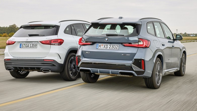 BMW X1 i Mercedes GLA - porównanie