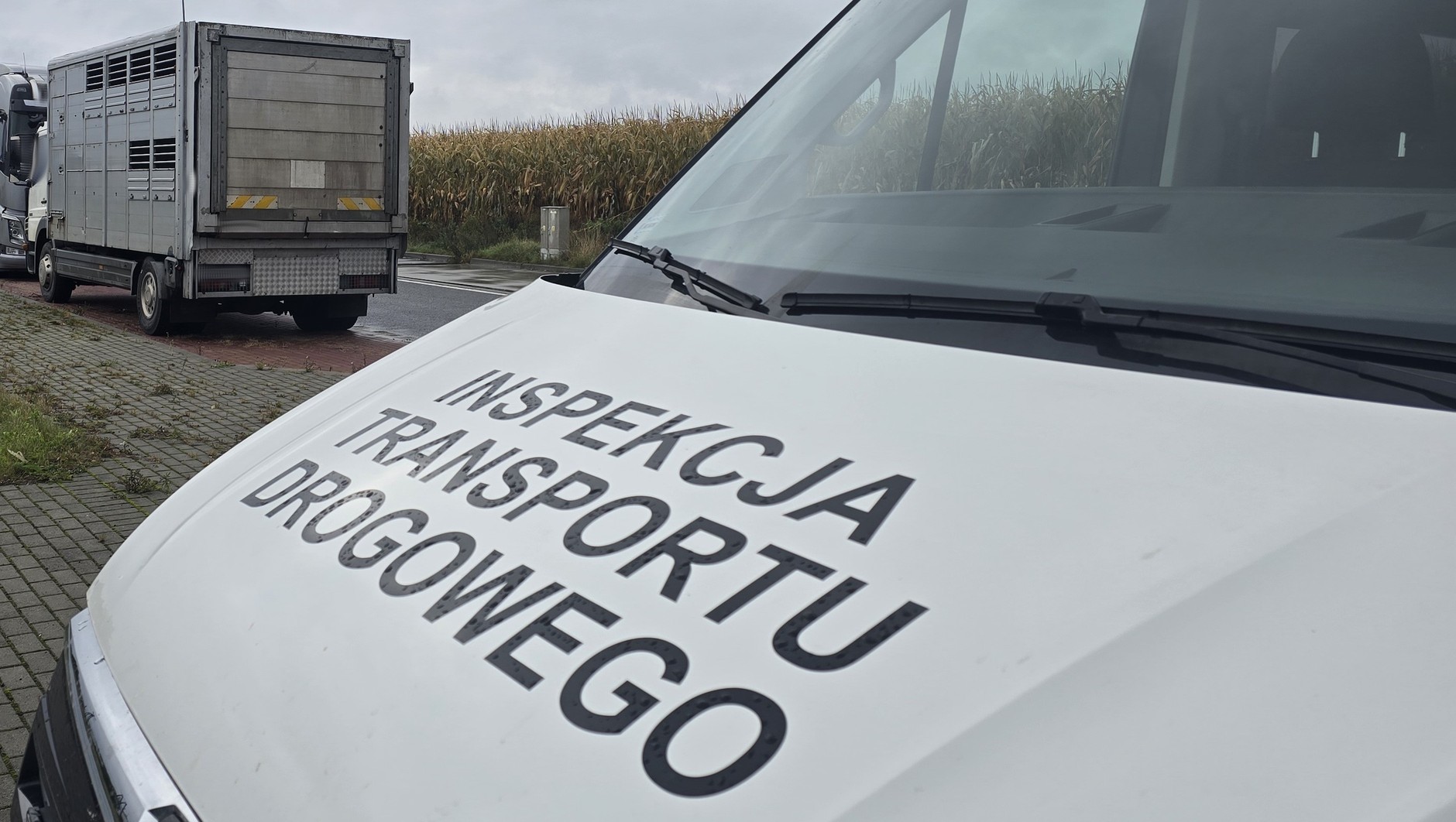 Kontrola drogowa inspektorów z kędzierzyńsko-kozielskiego oddziału opolskiej ITD