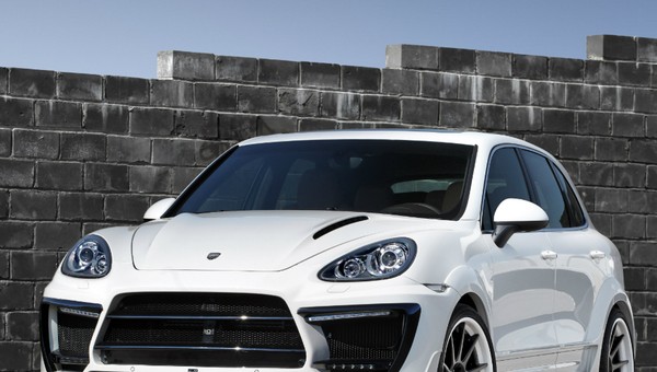 Porsche Cayenne: biały pieprz od Lumma